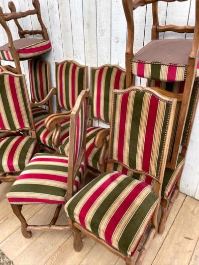 Ten French Dining Chairs - Image 8