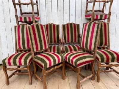 Ten French Dining Chairs dining chairs Antique Chairs 3