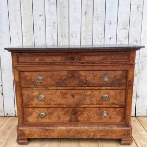 French Marble Top Commode commode Antique Chest Of Drawers