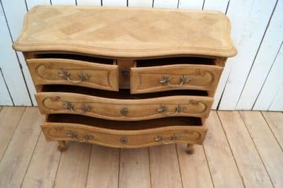 Bleached Oak Chest oak chest Antique Chest Of Drawers 9