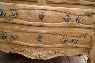 Bleached Oak Chest oak chest Antique Chest Of Drawers 8