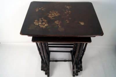 Nest of French Side Tables nest of tables Antique Furniture 10