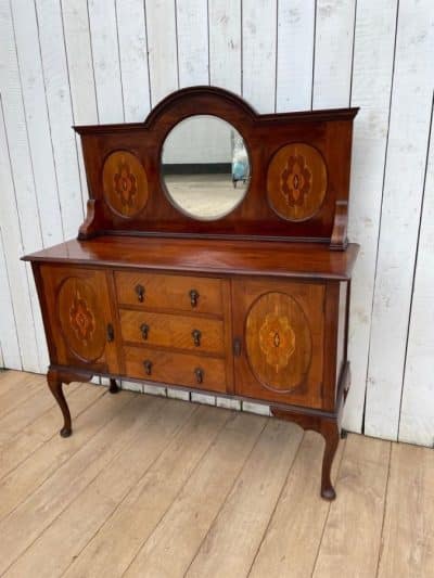 Edwardian Mirror Back Sideboard - Image 4