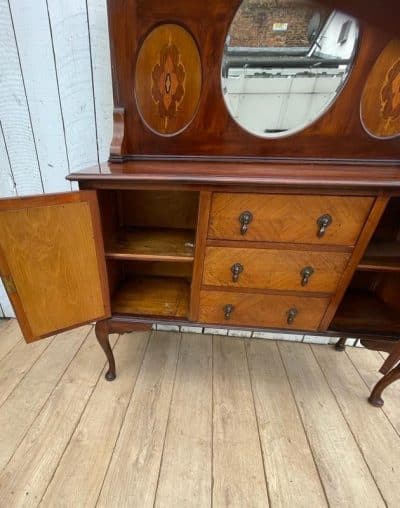 Edwardian Mirror Back Sideboard - Image 8