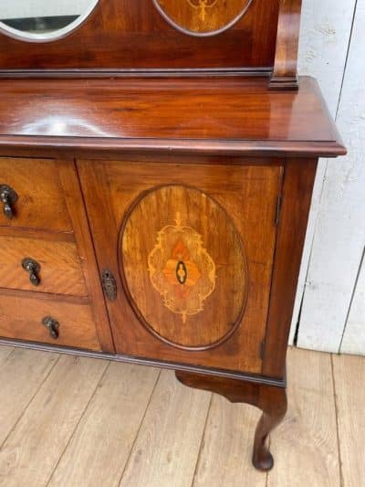 Edwardian Mirror Back Sideboard - Image 2