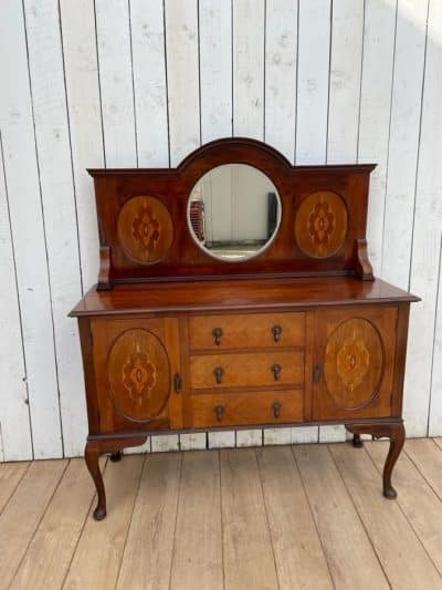 Edwardian Mirror Back Sideboard - Image 5