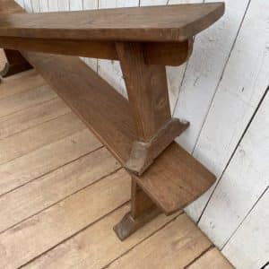 19th Century French Farmhouse Benches Antique Benches