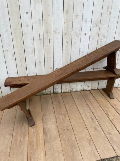 19th Century French Farmhouse Benches - Image 4