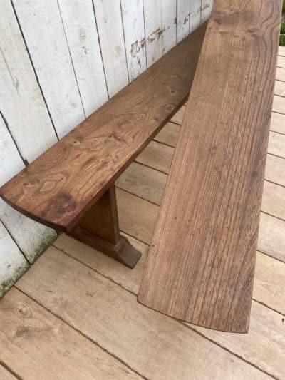 19th Century French Farmhouse Benches - Image 6
