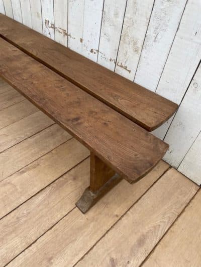 19th Century French Farmhouse Benches - Image 7