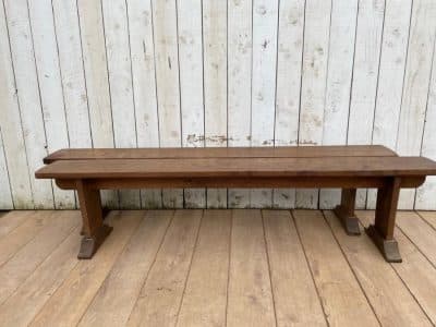 19th Century French Farmhouse Benches Antique Benches 4