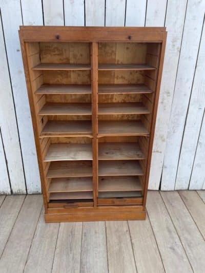 1940’s French Tambour Antique Cabinets 6