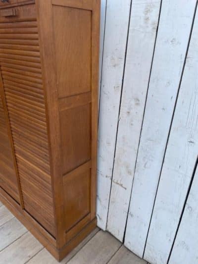 1940’s French Tambour Antique Cabinets 8