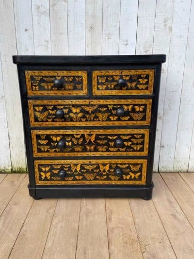 Flower and Butterflies Chest