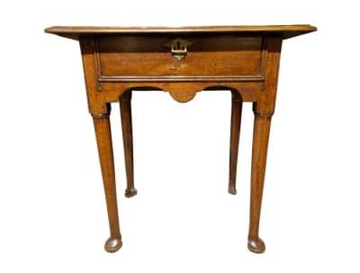 18thc Small Oak Side Table Antique Tables 3