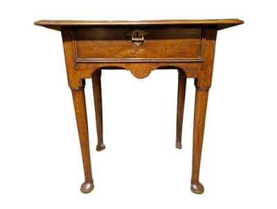 18thc Small Oak Side Table