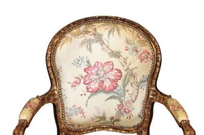 19thc French Arm Chairs - Image 5