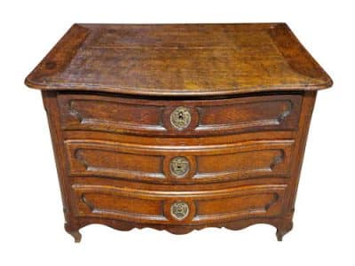 19thc Miniature Chest of Drawers - Image 2