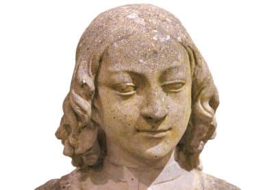 20thc Stone Garden Bust - Image 3