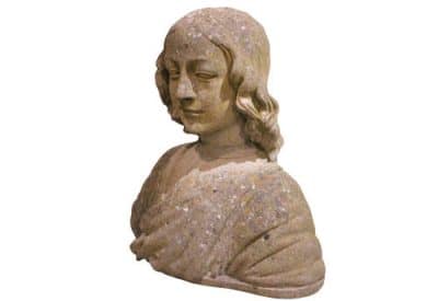 20thc Stone Garden Bust - Image 2
