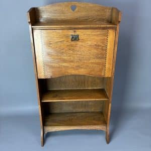 Arts & Crafts Oak Students Bureau Bookcase bookcase Antique Bookcases 3