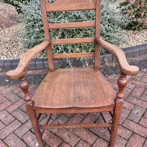 P E Gane Arts & Crafts Desk Chair armchair Antique Chairs