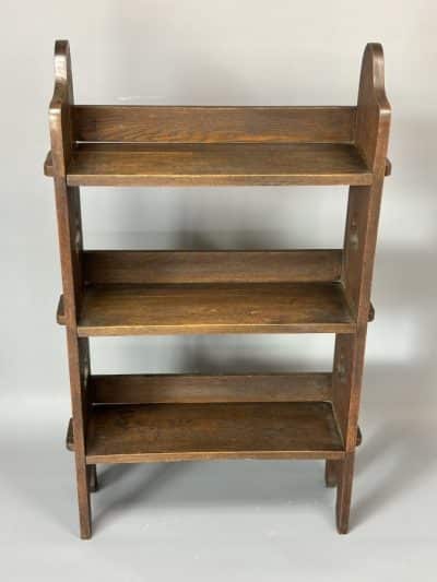 Liberty Arts & Crafts Oak Sedley Bookcase c1905 bookcase Antique Bookcases 7