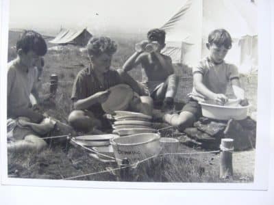RARE 21st Huddersfield Scouts 1959 CAMP Cheshire 52 Photos Lyme Park POYNTON Baden Powell Military & War Antiques 6
