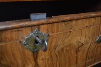 Georgian Walnut Chest On Stand SAI3179 - Image 4