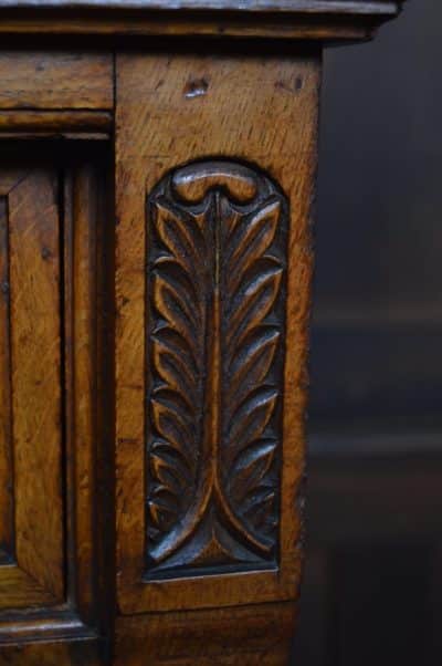 Victorian Pollard Oak Bookcase SAI3212 Antique Bookcases 6
