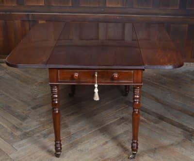 Victorian Mahogany Pembroke / Drop Leaf Table SAI3175 Antique Furniture 10