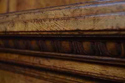 Victorian Pollard Oak Bookcase SAI3212 - Image 7