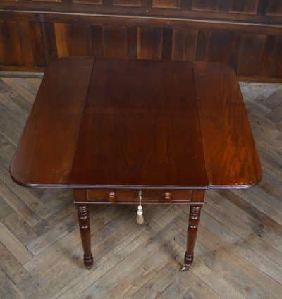 Victorian Mahogany Pembroke / Drop Leaf Table SAI3175 Antique Furniture 11