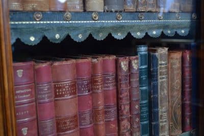 Victorian Pollard Oak Bookcase SAI3212 Antique Bookcases 23