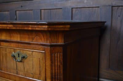 Georgian Walnut Chest On Stand SAI3179 Antique Draws 10