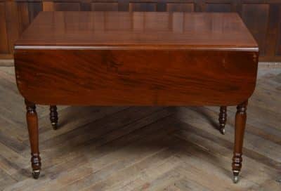 Victorian Mahogany Pembroke / Drop Leaf Table SAI3175 Antique Furniture 15