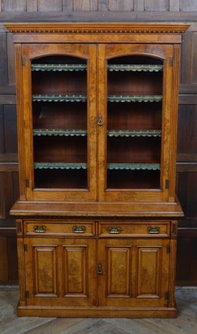 Victorian Pollard Oak Bookcase SAI3212 - Image 15