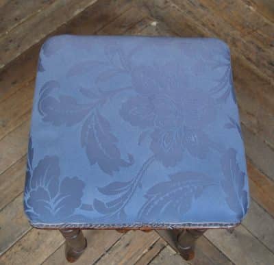 Victorian Brooks Mahogany Dressing Table Stool SAI3203 Antique Furniture 8