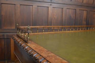 Victorian Oak Pedestal Writing Desk SAI3234 - Image 13