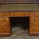 Victorian Oak Pedestal Writing Desk SAI3234 Antique Desks