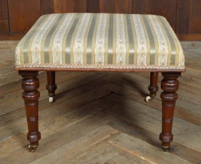 Victorian Mahogany Central Stool SAI3204 - Image 8
