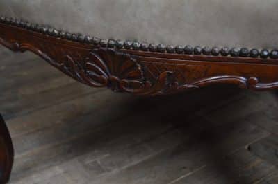 Pair Of Victorian French Walnut Armchairs SAI3185 - Image 11