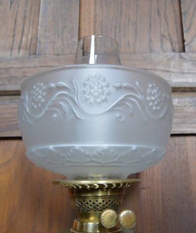 British Made Brass Oil / Paraffin Lamp SAI3196 Antique Lighting 10