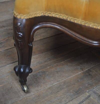 Victorian Buttoned Stool SAI3222 Antique Furniture 10