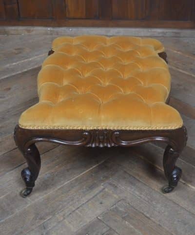 Victorian Buttoned Stool SAI3222 Antique Furniture 11