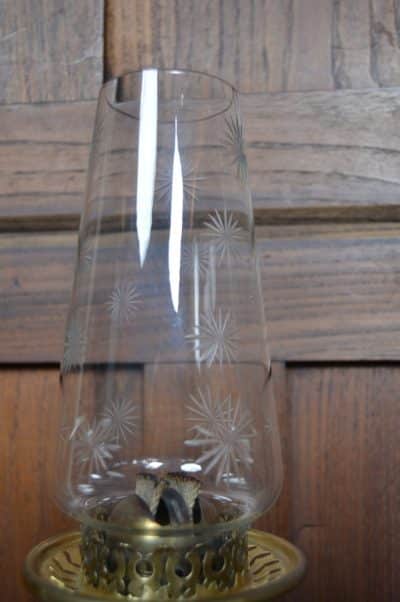 British Made Brass Oil / Paraffin Lamp SAI3196 - Image 5