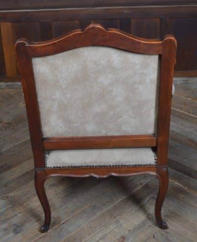 Pair Of Victorian French Walnut Armchairs SAI3185 Antique Chairs 22