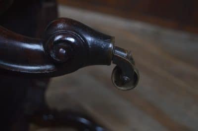 Victorian Buttoned Stool SAI3222 - Image 12