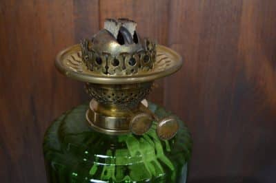 British Made Brass Oil / Paraffin Lamp SAI3196 Antique Lighting 4