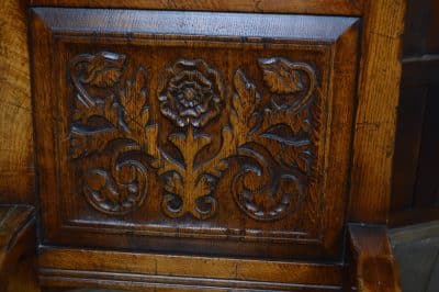 Edwardian Oak Armchair SAI3182 - Image 10